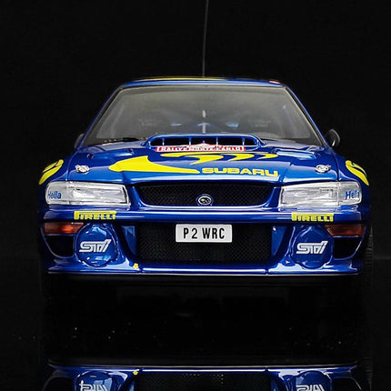 AutoArt Subaru WRC Rally Blue #3 1:18 Diecast Model Car - fine detailed model replica