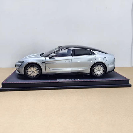 Original Manufacturer Original BYD Yangwang U7 Electric Hypercar Silver 1:18 Diecast Model Car - detailed die-cast style mode