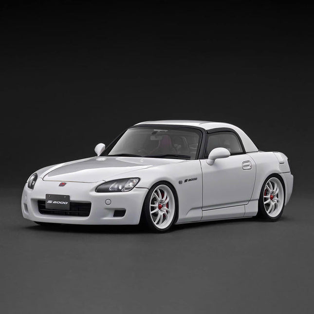 Ignition Model Honda S2000 AP1 White 1:18 Resin Model Car - detailed collector display model