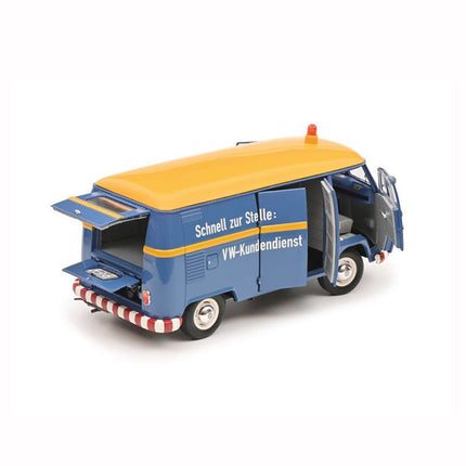 Schuco Volkswagen VW T1 Kasten #SERVICE Bus 1:18 Diecast Model Bus - collectible scale model car