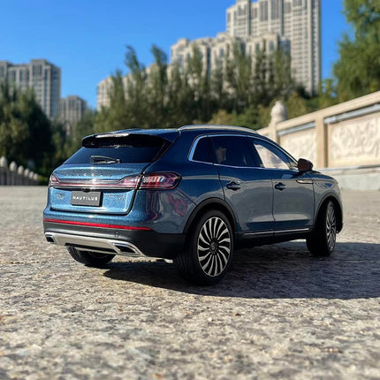 Lincoln Original Factory Original Factory Lincoln Navigator Blue 1:18 Diecast Model Car - premium collector scale model