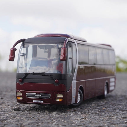 YX Car Model Yutong MAN Rhine Star 241 Bus 1:42 Diecast Model Bus - collectible scale model car