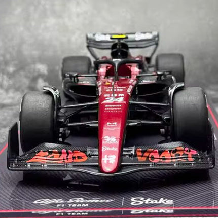 Kilo NZG Alfa Romeo F1 C43 #24 Zhou Guanyu Netherlands GP 1:18 Diecast Model Car - collectible scale model car