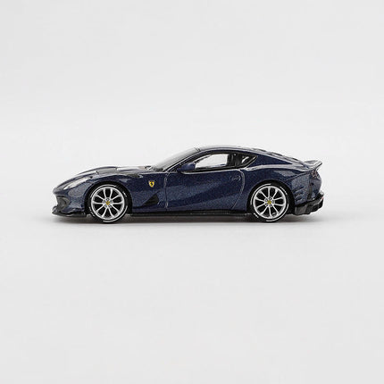 BBR Ferrari 812 Competizione Black V12 Black 1:64 Resin Model Car - collectible scale model car