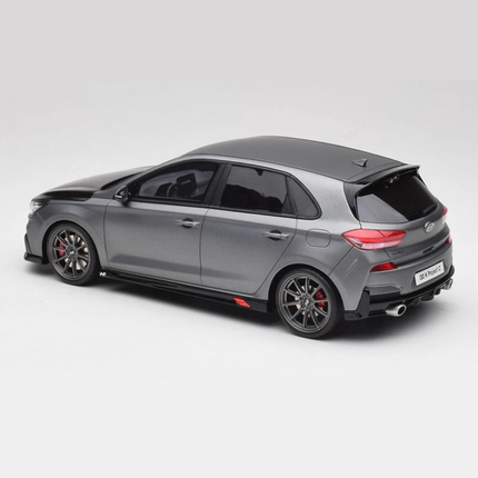 Otto Hyundai i30 N Project Grey 1:18 Resin Model Car - collectible scale model car