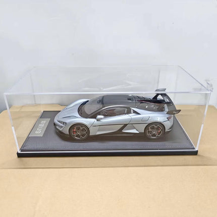 Original Model BYD Yangwang U9 EV Hypercar Silver 1:18 Diecast Model Car - collectible scale model car