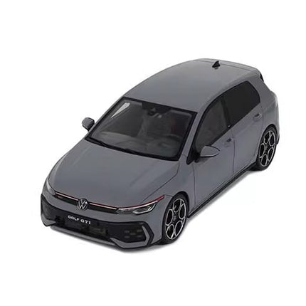 Otto Volkswagen Golf VIII GTI 2024 Grey 1:18 Resin Model Car - studio product photo of the scale model