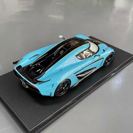 GT Spirit Koenigsegg Agera RS Blue GT881 1:18 Resin Model Car - premium collector scale model