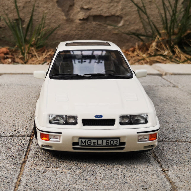 Norev Ford Sierra RS Cosworth 1:18 Diecast Model Car - studio product photo of the scale model