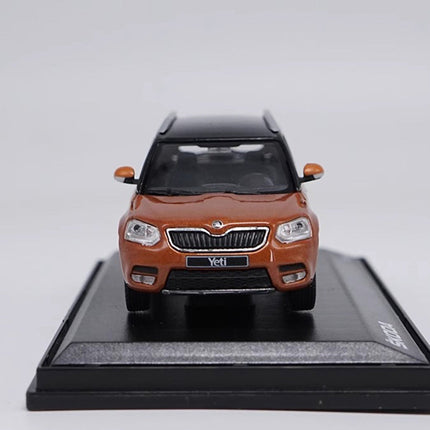 Original Skoda Yeti City Edition Orange 1:43 Diecast Model Car - collectible scale model car