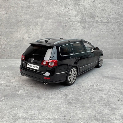 NZG Volkswagen Passat R36 Black 1:18 Diecast Model Car - fine detailed model replica