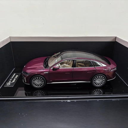 Original Factory Model Chery Fengyun A9L Red 1:18 Diecast Model Car - scale model for display