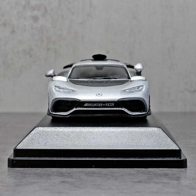 iScale Mercedes-AMG ONE Star Livery 1:43 Diecast Model Car - studio product photo of the scale model