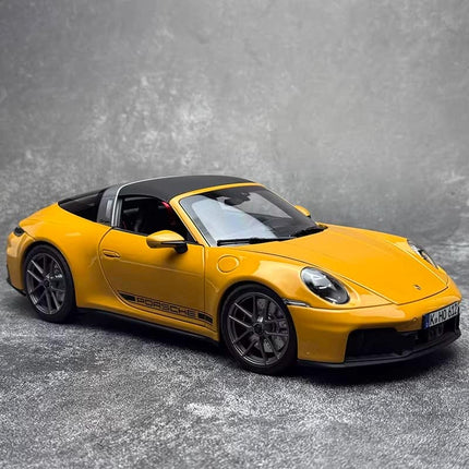 Norev Porsche 911 Targa 2024 1:18 Diecast Model Car - fine detailed model replica