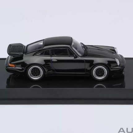 AutoArt Porsche 911 (930) Turbo Blackbird Wangan Midnight Edition 1:64 Diecast Model Car - detailed die-cast style model