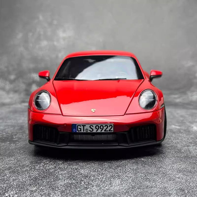 Norev Porsche 911 Carrera GTS 4 2025 1:18 Diecast Model Car - studio product photo of the scale model