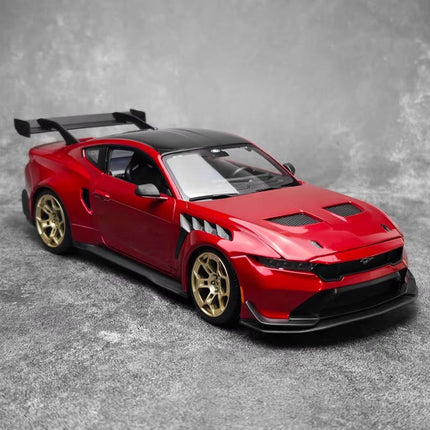Maisto Ford Mustang GTD 2025 Red 1:18 Diecast Model Car - fine detailed model replica