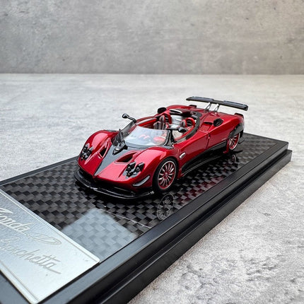 LCD Model Pagani Zonda HP Foshan Expo Limited 1:64 Diecast Model Car - detailed collector display model