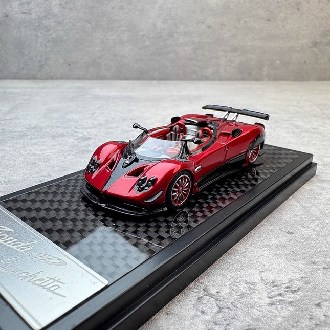 LCD Model Pagani Zonda HP Foshan Expo Limited 1:64 Diecast Model Car - detailed collector display model