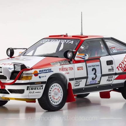 Kyosho Toyota Celica GT-Four ST185 Rally 1990 Safari 1:18 Diecast Model Car - collectible scale model car