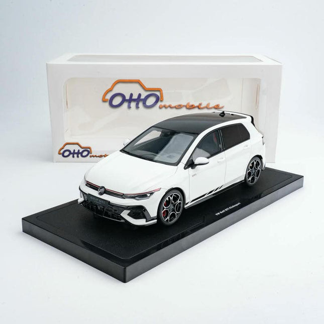 Otto Volkswagen Golf Mk8 GTI 1:18 Resin Model Car - detailed collector display model