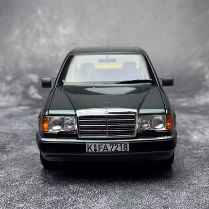 Norev Mercedes-Benz 230E W124 1990 1:18 Diecast Model Car - studio product photo of the scale model