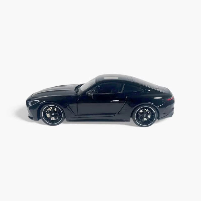 NZG Mercedes-AMG GT63 Black 1:18 Diecast Model Car - studio product photo of the scale model