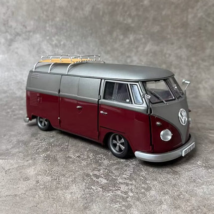 Schuco Volkswagen VW T1b Lowrider Bus Two-Tone 1:18 Diecast Model Bus - collector edition scale model