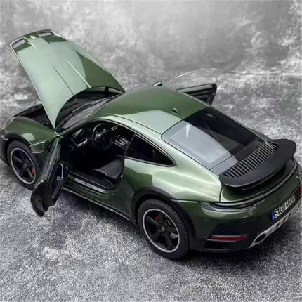 Norev Porsche 911 992 Dakar 2023 1:18 Diecast Model Car - collectible scale model car