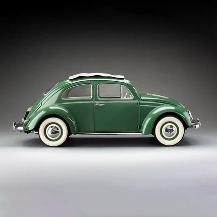 Sun Star Volkswagen Beetle Convertible Limited Edition Green 1:12 Diecast Model Car - collectible scale model car