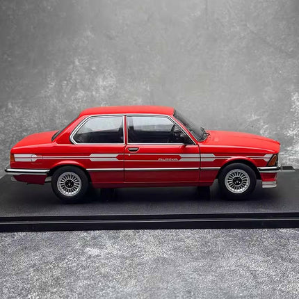 Solido BMW ALPINA E21 323i 1980 Red 1:18 Diecast Model Car - collectible scale model car
