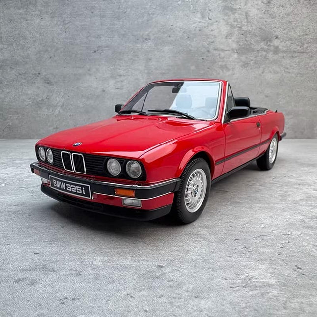 Otto BMW 325i Red 1:18 Resin Model Car - detailed collector display model