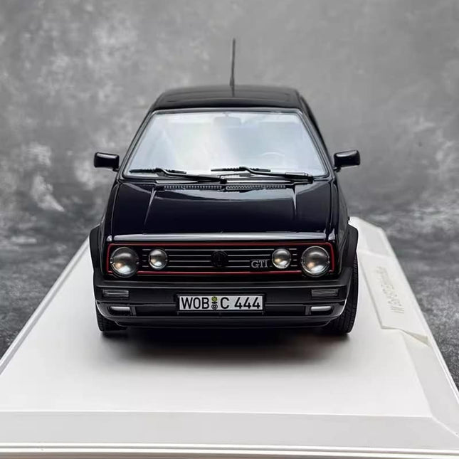 Norev Volkswagen Golf GTI MK2 1991 1:18 Diecast Model Car - studio product photo of the scale model