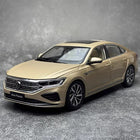YX Car Model SAIC Volkswagen Passat 2022 Gold 1:18 Diecast Model Car - detailed collector display model