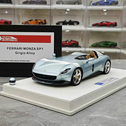 HERMES Collection Ferrari Monza SP1 1:18 Resin Model Car - collectible scale model car