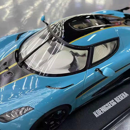 GT Spirit Koenigsegg Agera RS Blue GT881 1:18 Resin Model Car - scale model for display
