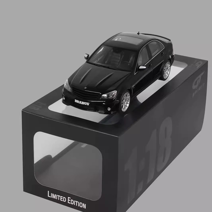 GT Spirit Brabus B63S 2008 Obsidian Black GT582 1:18 Resin Model Car - collectible scale model car