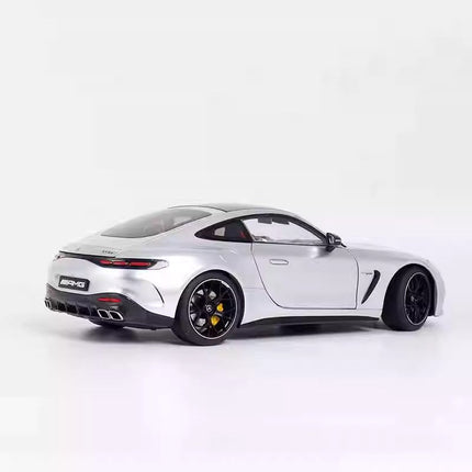 NZG Mercedes-AMG GT63 2023 Silver 1:18 Diecast Model Car - premium collector scale model