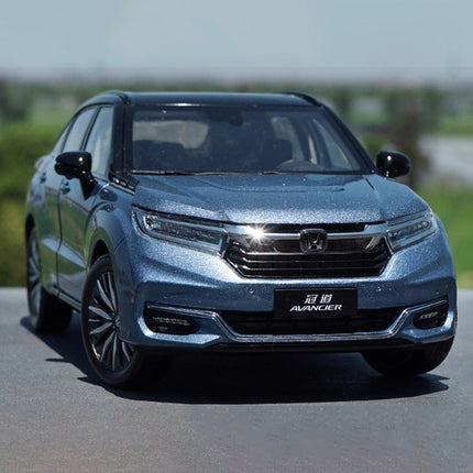 GAC Honda Avancier 2020 Venetian Blue SUV 1:18 Diecast Model Car - studio product photo of the scale model