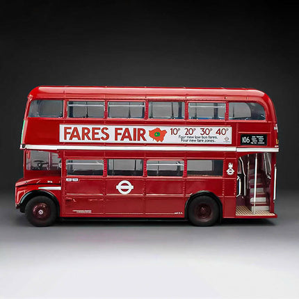 Sun Star London AEC Routemaster Double-Decker Bus 1:24 Diecast Model Bus - showroom-quality model replica