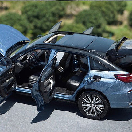 GAC Honda Avancier 2020 Venetian Blue SUV 1:18 Diecast Model Car - hand-finished display model