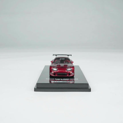 Inno Models Toyota Supra A80 Top Secret Red 1:64 Diecast Model Car - premium collector scale model