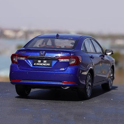 YX Car Model Honda Crider 2019 Blue 1:18 Diecast Model Car - detailed die-cast style model