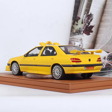VEHICLE Art Peugeot 406 Taxi 1:18 Resin Model Car - collectible scale model car