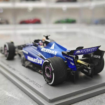 Spark Williams FW47 #23 Alex Albon 2025 Australian GP F1 1:43 Resin Model Car - fine detailed model replica