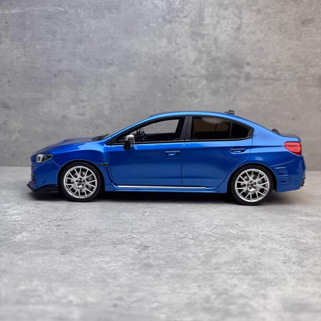 Otto Subaru WRX STI S207 WR Pearl 1:18 Resin Model Car - studio product photo of the scale model
