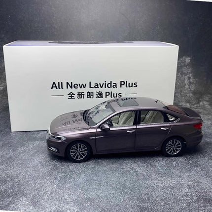 YX Car Model Volkswagen Lavida Starry Sky Edition 2022 1:18 Diecast Model Car - scale model collectible piece