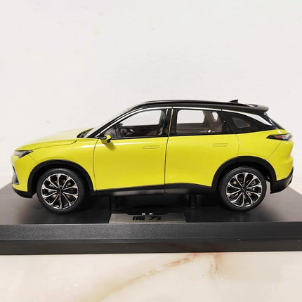 Original Factory Model Original Factory Beijing Magic Cube Yellow 1:18 Diecast Model Car - collectible scale model car