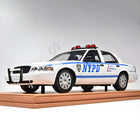 Vehicle Art Ford Crown Victoria Police Interceptor 1:18 Resin Model Car - detailed collector display model