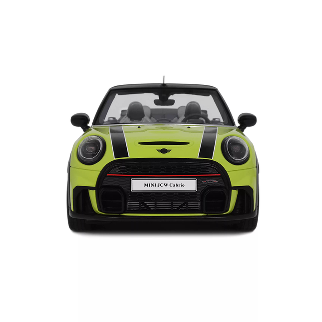 Otto MINI John Cooper Works Cabrio 2021 1:18 Resin Model Car - studio product photo of the scale model